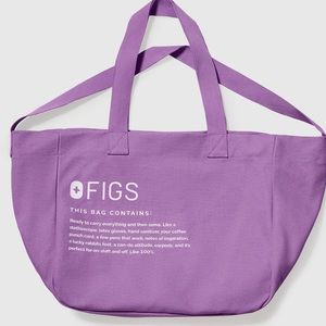 Figs Tote Bag Lilac Dawn